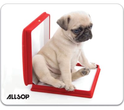 ALLSOP Dog in Box Mouse Mat